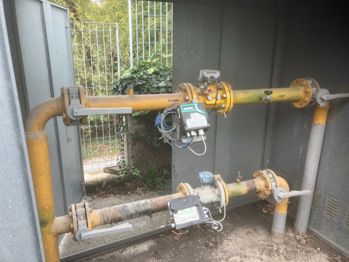 Controllo consumo gas (utenze&nbsp;industriali)